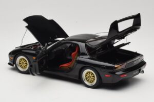 Mazda RX-7 FD Tuned Version Brilliant Black AUTOart 1:18 75968 Metāls — attēls 5 no 8