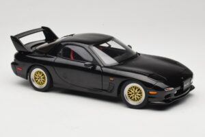 Mazda RX-7 FD Tuned Version Brilliant Black AUTOart 1:18 75968 Metāls — attēls 6 no 8