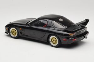 Mazda RX-7 FD Tuned Version Brilliant Black AUTOart 1:18 75968 Metāls — attēls 7 no 8
