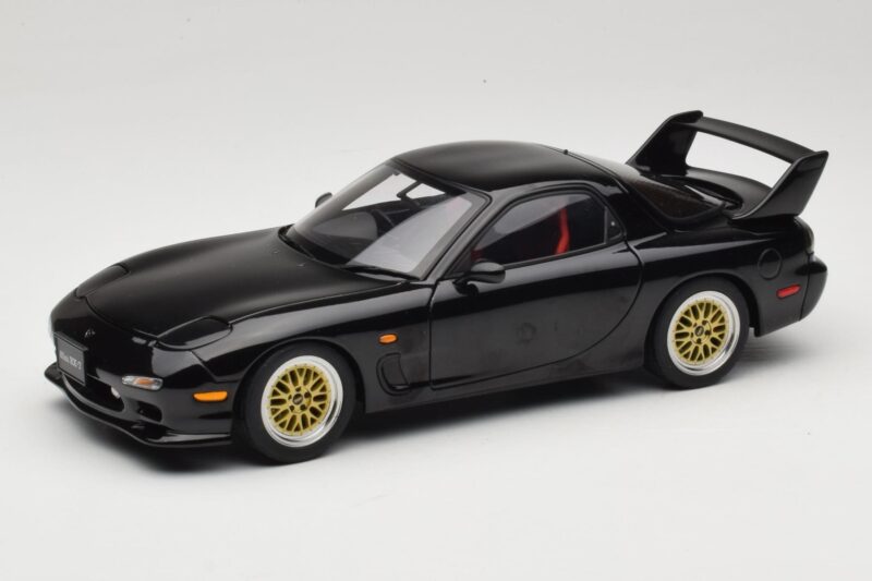 Mazda RX-7 FD Tuned Version Brilliant Black AUTOart 1:18 75968 Metāls