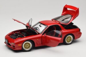 Mazda RX-7 FD Tuned Version Vintage Red AUTOart 1:18 75969 Metāls — attēls 2 no 8