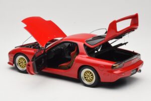 Mazda RX-7 FD Tuned Version Vintage Red AUTOart 1:18 75969 Metāls — attēls 5 no 8