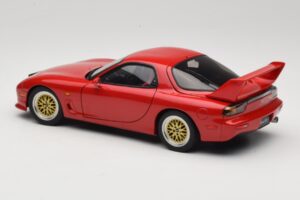 Mazda RX-7 FD Tuned Version Vintage Red AUTOart 1:18 75969 Metāls — attēls 7 no 8