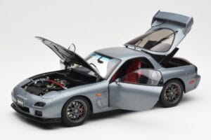 Mazda RX-7 FD Spirit R Type A Pelēks Metallic AUTOart 1:18 75987 Metāls — attēls 2 no 8