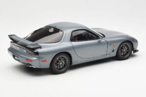 Mazda RX-7 FD Spirit R Type A Pelēks Metallic AUTOart 1:18 75987 Metāls — attēls 3 no 8