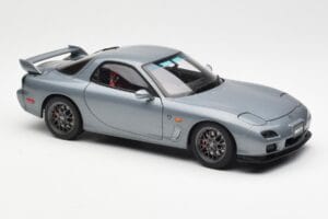 Mazda RX-7 FD Spirit R Type A Pelēks Metallic AUTOart 1:18 75987 Metāls — attēls 6 no 8