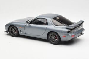 Mazda RX-7 FD Spirit R Type A Pelēks Metallic AUTOart 1:18 75987 Metāls — attēls 7 no 8