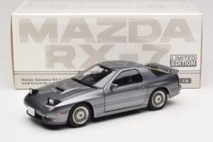 Mazda Savanna RX-7 FC3S Pelēks Wheelart 1:18 WA180401 Metāls — attēls 10 no 10