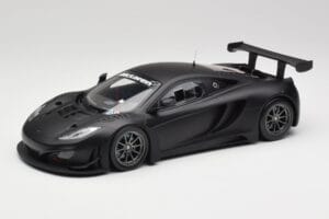 McLaren 12C GT3 Carbon Matēts Melns Minichamps 1:18 151121390 Metāls