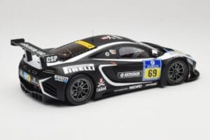 McLaren 12C GT3 Dorr Motorsport #69 C. Adams / M. Klasen 24 Hours Nurburgring 2013 Minichamps 1:18 151131369 Metāls — attēls 2 no 6