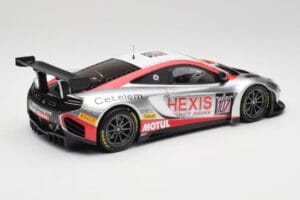 McLaren 12C GT3 Hexis Racing #107 O. Panis / F. Cazenave 24 Hours of Spa 2013 Minichamps 1:18 151131397 Metāls — attēls 2 no 6