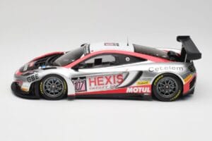 McLaren 12C GT3 Hexis Racing #107 O. Panis / F. Cazenave 24 Hours of Spa 2013 Minichamps 1:18 151131397 Metāls — attēls 3 no 6