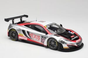 McLaren 12C GT3 Hexis Racing #107 O. Panis / F. Cazenave 24 Hours of Spa 2013 Minichamps 1:18 151131397 Metāls — attēls 4 no 6