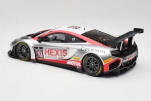 McLaren 12C GT3 Hexis Racing #107 O. Panis / F. Cazenave 24 Hours of Spa 2013 Minichamps 1:18 151131397 Metāls — attēls 5 no 6