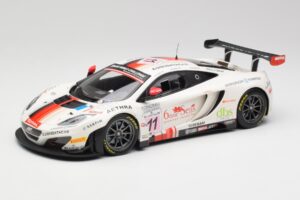 McLaren 12C GT3 #11 Art Grand Prix C. Leclerc / N. Parisy / A. Soucek Spa 24 Hours 2013 Minichamps 1:18 151131311 Metāls