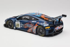 McLaren 12C GT3 #88 Von Ryan Racing A. Barff / T. Goodwin / B. Senna Spa 24 Hours 2013 Minichamps 1:18 151131388 Metāls — attēls 5 no 6