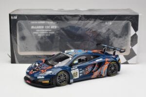 McLaren 12C GT3 #88 Von Ryan Racing A. Barff / T. Goodwin / B. Senna Spa 24 Hours 2013 Minichamps 1:18 151131388 Metāls — attēls 6 no 6