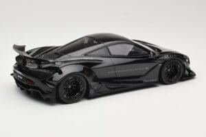 McLaren 720S LB Works Melns GT Spirit 1:18 GT516 Sveķi — attēls 2 no 6