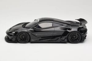 McLaren 720S LB Works Melns GT Spirit 1:18 GT516 Sveķi — attēls 3 no 6