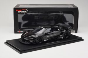 McLaren 720S Liberty Walk Melns TopSpeed 1:18 TS0587 Sveķi — attēls 6 no 6