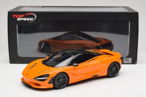 McLaren 750S McLaren Orange TopSpeed 1:18 TS0547 Metāls — attēls 6 no 6