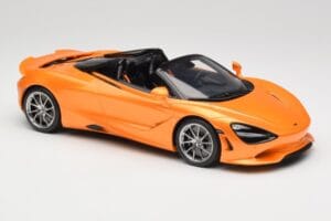 McLaren 750S Spider Papaya Orange GT Spirit 1:18 GT488 Sveķi — attēls 4 no 6