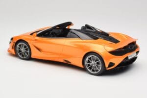 McLaren 750S Spider Papaya Orange GT Spirit 1:18 GT488 Sveķi — attēls 5 no 6