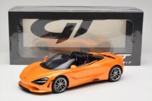 McLaren 750S Spider Papaya Orange GT Spirit 1:18 GT488 Sveķi — attēls 6 no 6