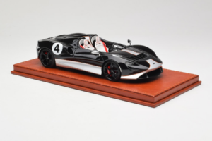 McLaren Elva Melns Sudraba AB Models 1:18 REMC022 Sveķi — attēls 4 no 7