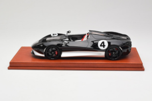 McLaren Elva Melns Sudraba AB Models 1:18 REMC022 Sveķi