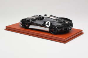 McLaren Elva Melns Sudraba AB Models 1:18 REMC022 Sveķi — attēls 5 no 7