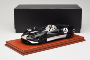 McLaren Elva Melns Sudraba AB Models 1:18 REMC022 Sveķi — attēls 7 no 7