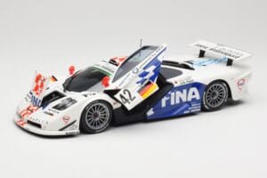 McLaren F1 GTR BMW Motorsport #42 J. Lehto / S. Soper / N. Piquet 24 Hours of Le Mans 1997 Minichamps 1:18 530133742 Metāls — attēls 2 no 8