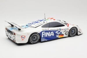 McLaren F1 GTR BMW Motorsport #42 J. Lehto / S. Soper / N. Piquet 24 Hours of Le Mans 1997 Minichamps 1:18 530133742 Metāls — attēls 3 no 8