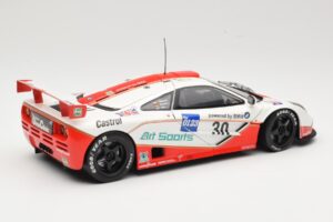 McLaren F1 GTR GT1 #30 West Competition J. Nielsen 1996 UT Models 1:18 39624 Metāls — attēls 3 no 8