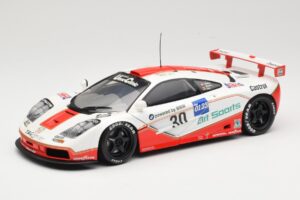 McLaren F1 GTR GT1 #30 West Competition J. Nielsen 1996 UT Models 1:18 39624 Metāls