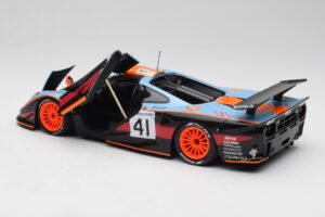 McLaren F1 GTR Gulf #41 P. Gounon / S. Oloffson 24 Hours of Le Mans 1997 Minichamps 1:18 530133741 Metāls — attēls 5 no 8
