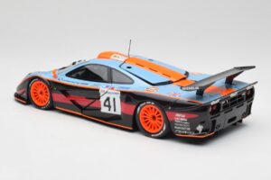 McLaren F1 GTR Gulf #41 P. Gounon / S. Oloffson 24 Hours of Le Mans 1997 Minichamps 1:18 530133741 Metāls — attēls 7 no 8