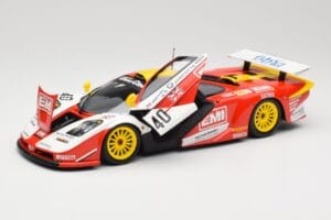 McLaren F1 GTR Gulf Team Davidoff #40 D. O'Rourke / G. Sugden / J. Auberlein 24 Hours of Le Mans 1998 Minichamps 1:18 5301338 — attēls 2 no 8