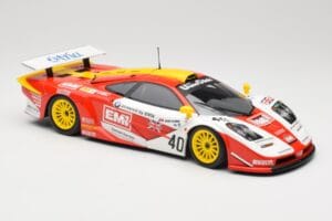 McLaren F1 GTR Gulf Team Davidoff #40 D. O'Rourke / G. Sugden / J. Auberlein 24 Hours of Le Mans 1998 Minichamps 1:18 5301338 — attēls 6 no 8