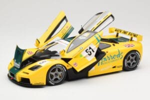 McLaren F1 GTR Harrods Mach One Racing #51 A. Wallace / D. Bell / J. Bell 24 Hours of Le Mans 1995 Minichamps 1:18 530133551  — attēls 2 no 8