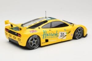 McLaren F1 GTR Harrods Mach One Racing #51 A. Wallace / D. Bell / J. Bell 24 Hours of Le Mans 1995 Minichamps 1:18 530133551  — attēls 3 no 8