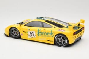 McLaren F1 GTR Harrods Mach One Racing #51 A. Wallace / D. Bell / J. Bell 24 Hours of Le Mans 1995 Minichamps 1:18 530133551  — attēls 7 no 8