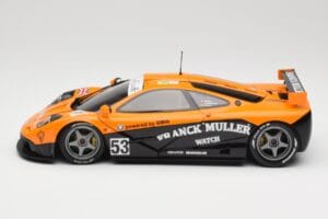 McLaren F1 GTR Kokusai Kaihatsu Racing #53 O. Giroix / J. Sala / P. Deletraz 24 Hours of Le Mans 1996 Minichamps 1:18 5301336 — attēls 4 no 8