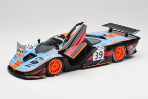 McLaren F1 GTR #39 R. Bellm / A. Gilbert-Scott 24 Hours of Le Mans 1997 Minichamps 1:18 530133739 Metāls — attēls 2 no 8