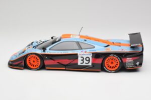 McLaren F1 GTR #39 R. Bellm / A. Gilbert-Scott 24 Hours of Le Mans 1997 Minichamps 1:18 530133739 Metāls — attēls 4 no 8
