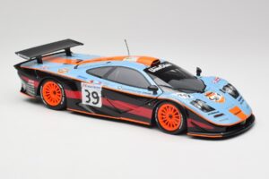 McLaren F1 GTR #39 R. Bellm / A. Gilbert-Scott 24 Hours of Le Mans 1997 Minichamps 1:18 530133739 Metāls — attēls 6 no 8