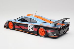 McLaren F1 GTR #39 R. Bellm / A. Gilbert-Scott 24 Hours of Le Mans 1997 Minichamps 1:18 530133739 Metāls — attēls 7 no 8