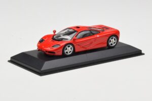 McLaren F1 Sarkans Minichamps 1:43 433133438 Metāls — attēls 2 no 4