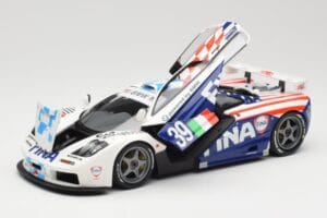 McLaren F1 GTR Team Bigazzi #39 N. Piquet / A. Cecotto / D. Sullivan 24 Hours of Le Mans 1996 Minichamps 1:18 530133639 Metāl — attēls 2 no 8